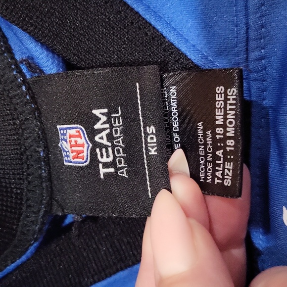 NFL Team Apparel Detroit Lions Kids Jersey - Picture 6 of 11